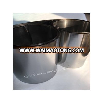 High density 10.2g/cm3 raw tungsten foil