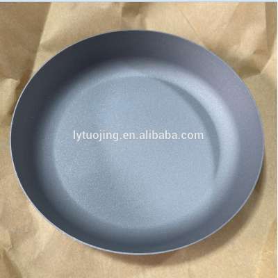 Molybdenum round tray moly container with sandblasted surface